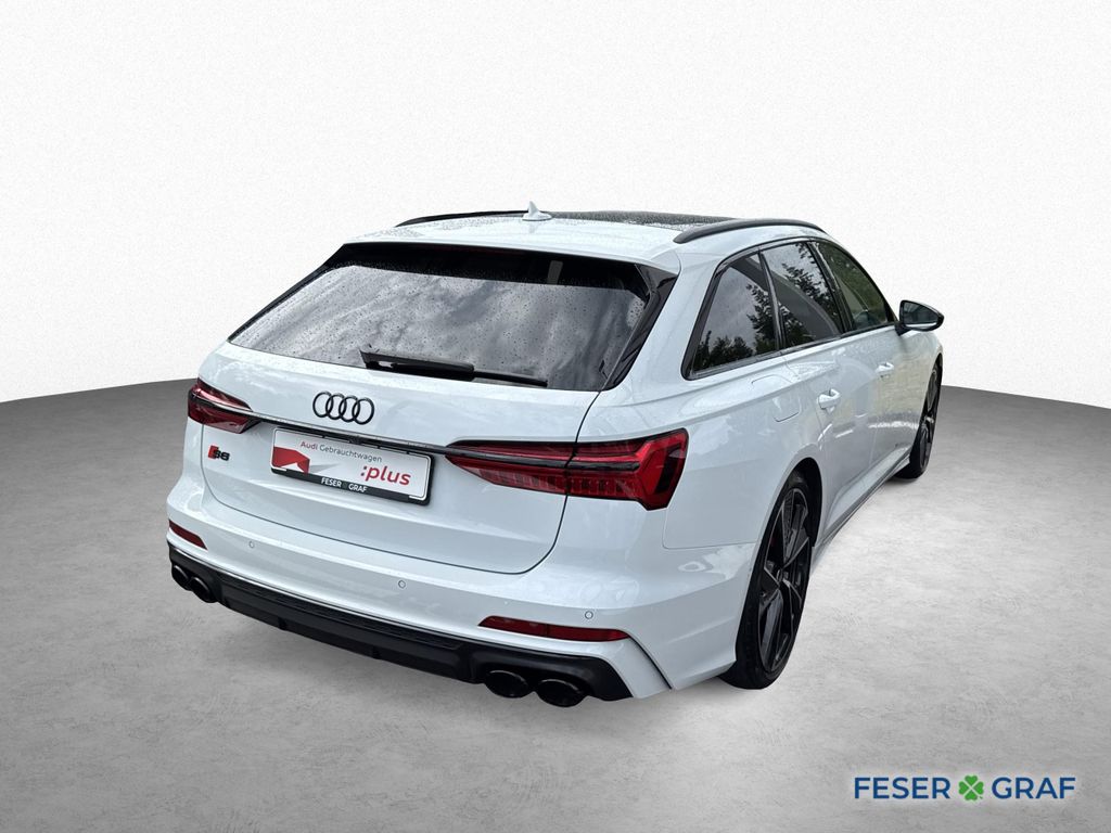 Audi S6 2023 г. Белый, пробег 54890 км