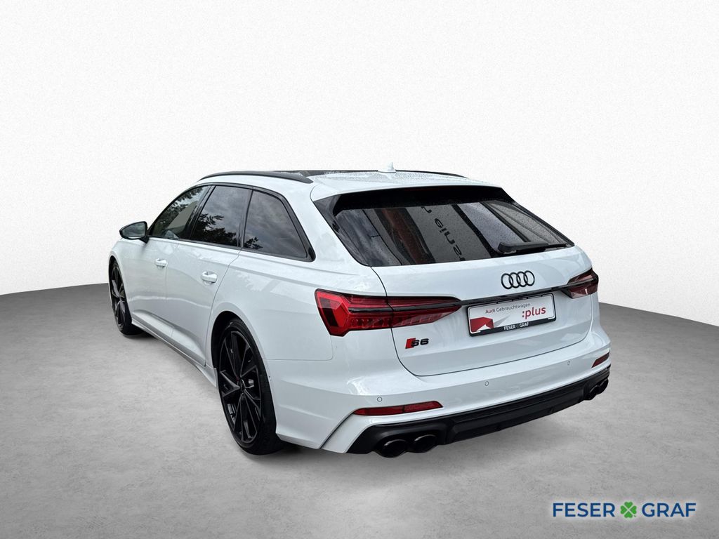 Audi S6 2023 г. Белый, пробег 54890 км