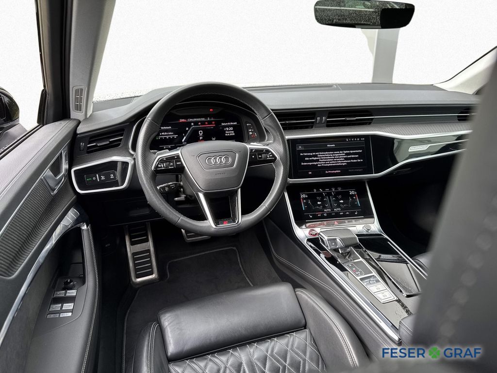 Audi S6 2023 г. Белый, пробег 54890 км