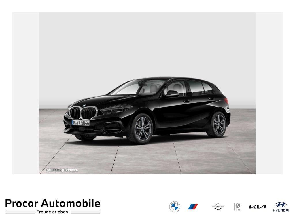 BMW 118 2023 г. Чёрный, пробег 20412 км