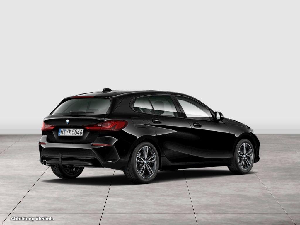 BMW 118 2023 г. Чёрный, пробег 20412 км
