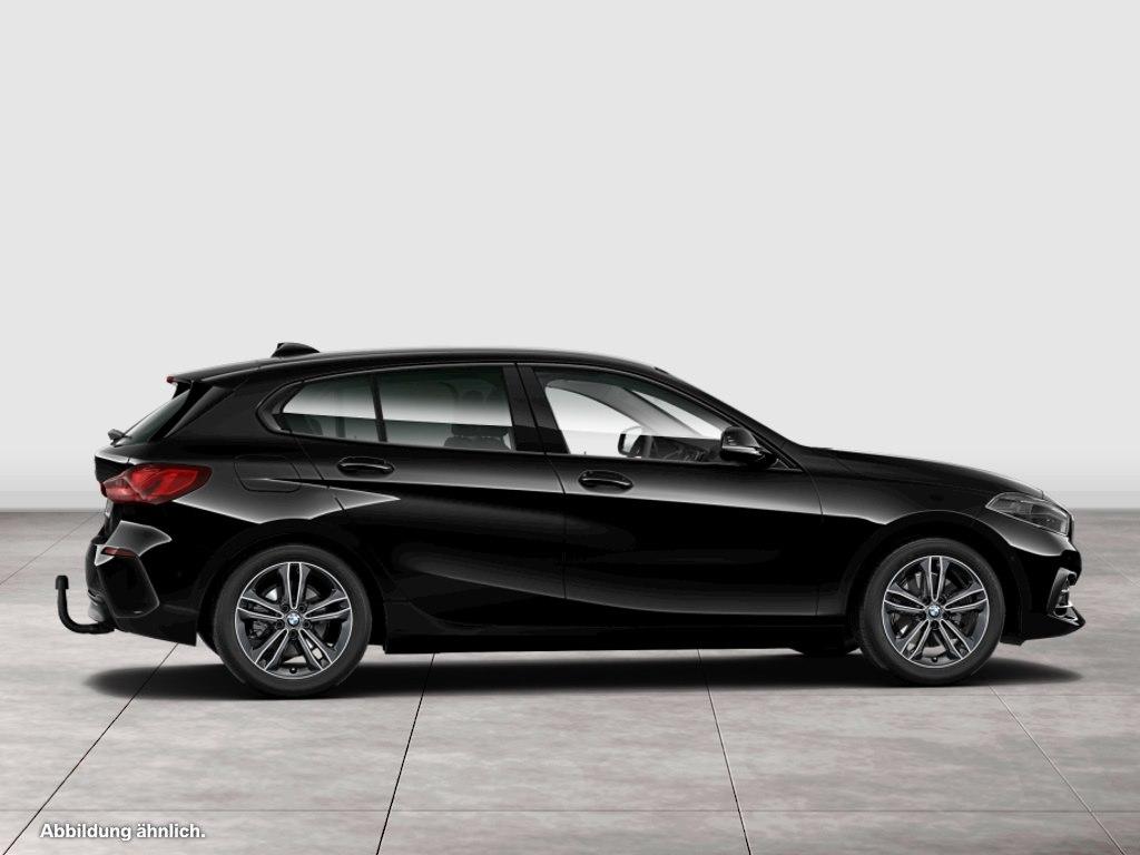 BMW 118 2023 г. Чёрный, пробег 20412 км