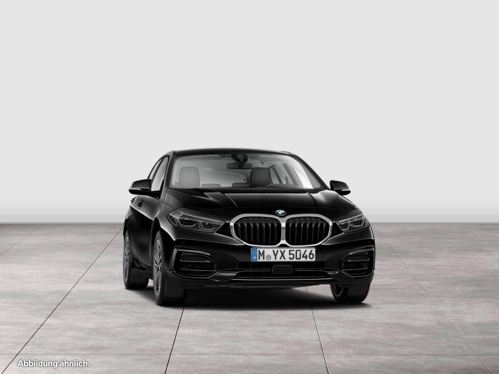 BMW 118 2023 г. Чёрный, пробег 20412 км