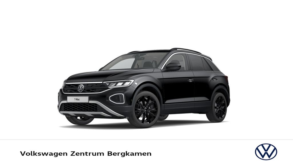 Volkswagen T-Roc 2022 г. Чёрный, пробег 42244 км