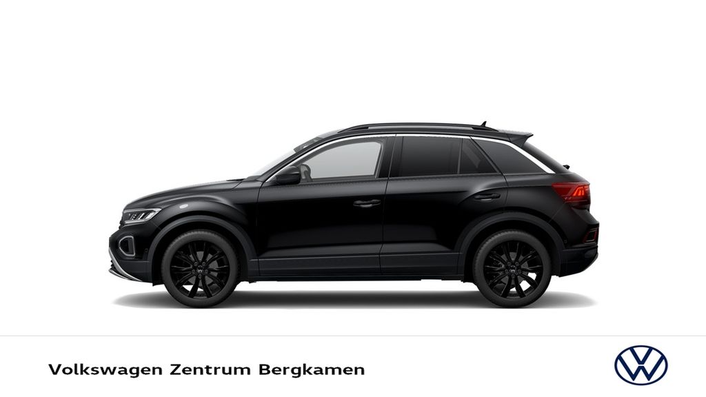 Volkswagen T-Roc 2022 г. Чёрный, пробег 42244 км