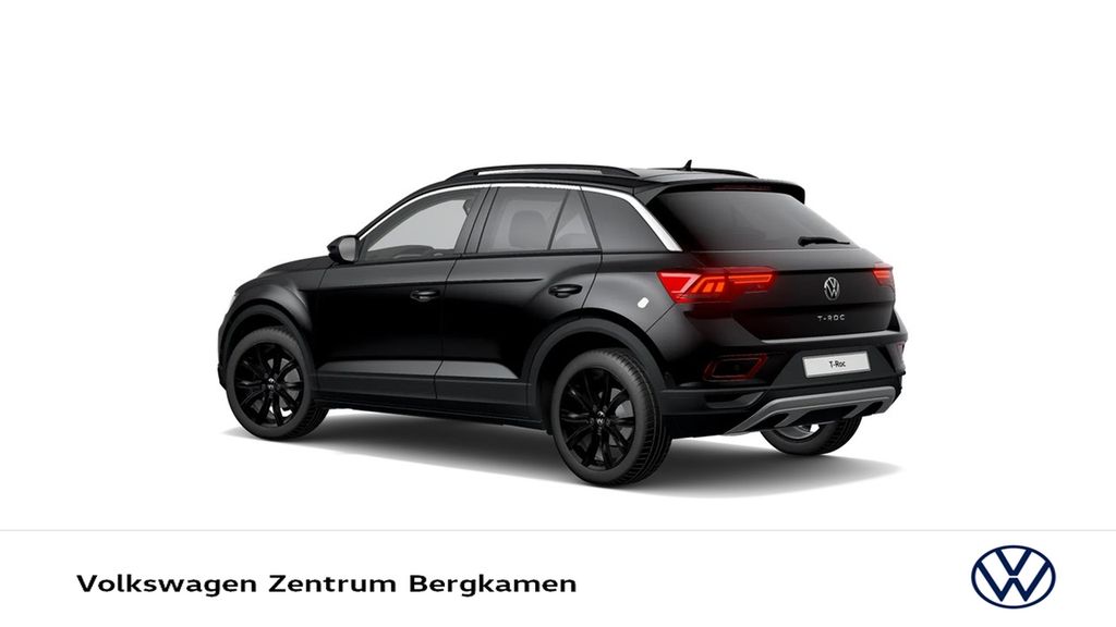 Volkswagen T-Roc 2022 г. Чёрный, пробег 42244 км