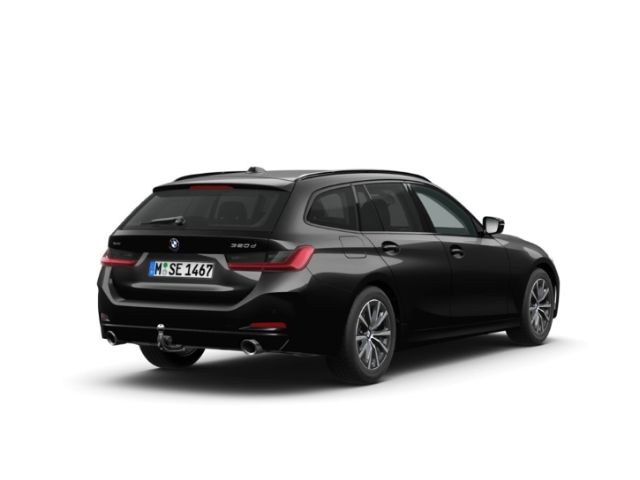 BMW 320 2023 г. Чёрный, пробег 53697 км