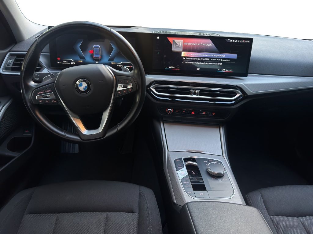 BMW 318 2023 г. Чёрный, пробег 50610 км
