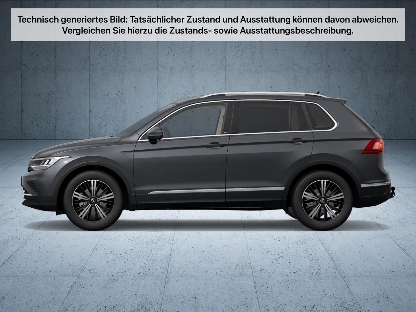 Volkswagen Tiguan 2023 г. Серый, пробег 49595 км