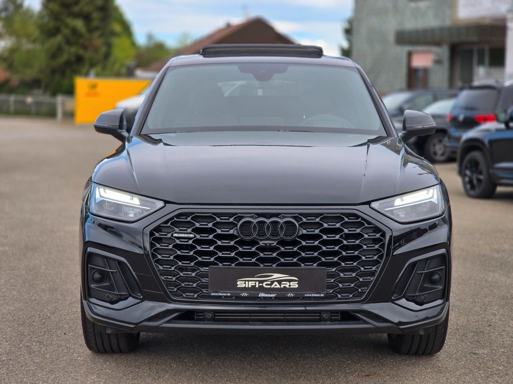 Audi Q5 2023 г. Чёрный, пробег 59000 км