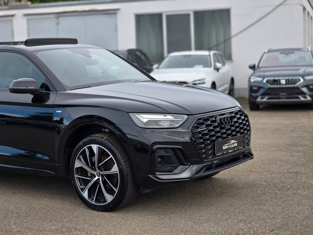 Audi Q5 2023 г. Чёрный, пробег 59000 км
