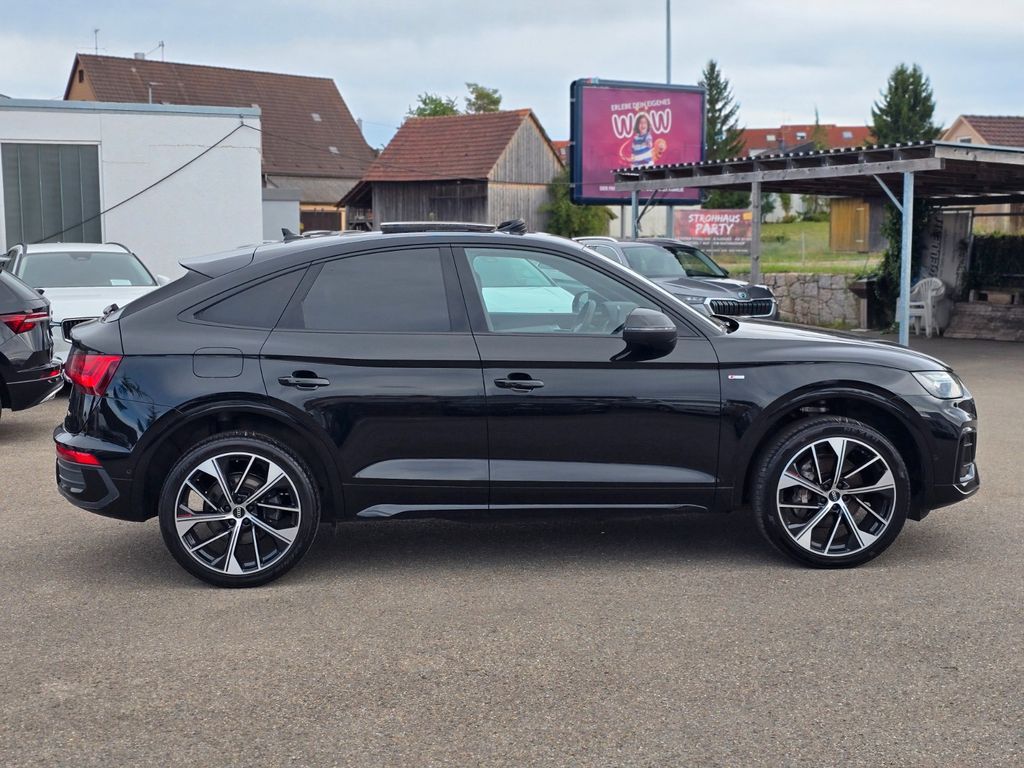 Audi Q5 2023 г. Чёрный, пробег 59000 км