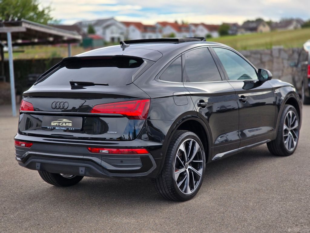 Audi Q5 2023 г. Чёрный, пробег 59000 км