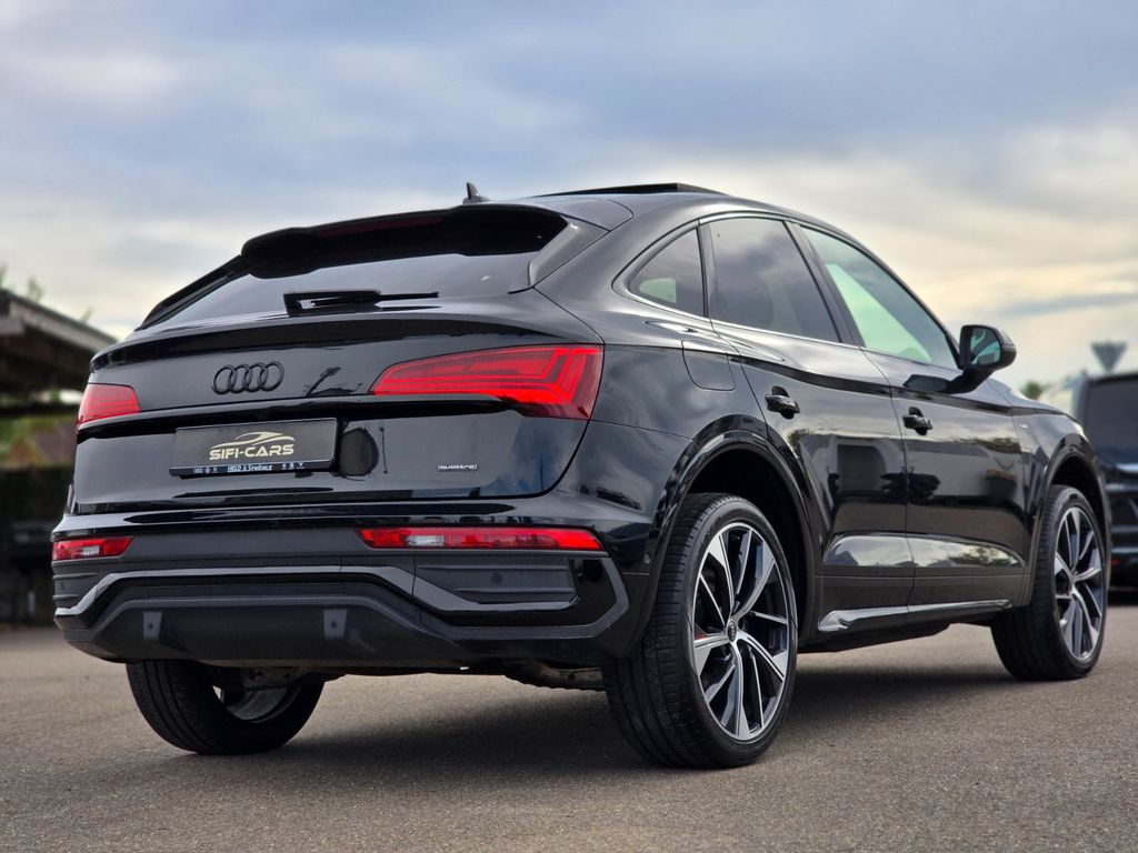 Audi Q5 2023 г. Чёрный, пробег 59000 км