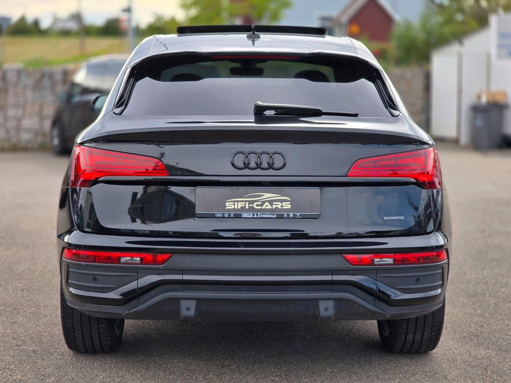 Audi Q5 2023 г. Чёрный, пробег 59000 км