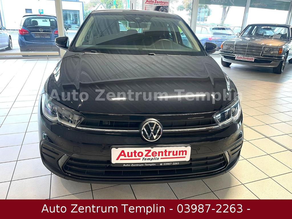 Volkswagen Polo 2023 г. Чёрный, пробег 52445 км
