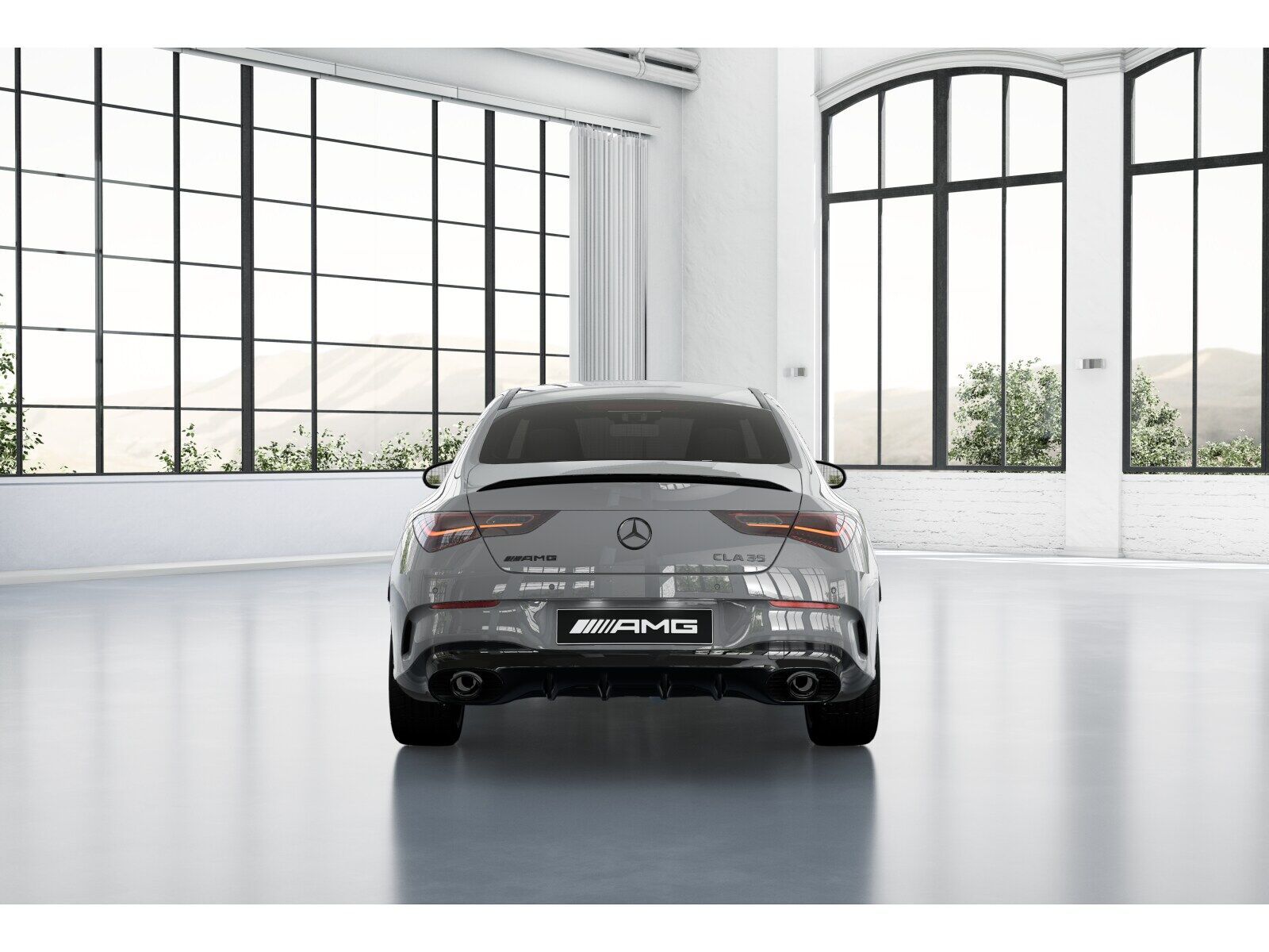 Mercedes-Benz CLA 35 AMG 2025 г. Серый, пробег 3350 км