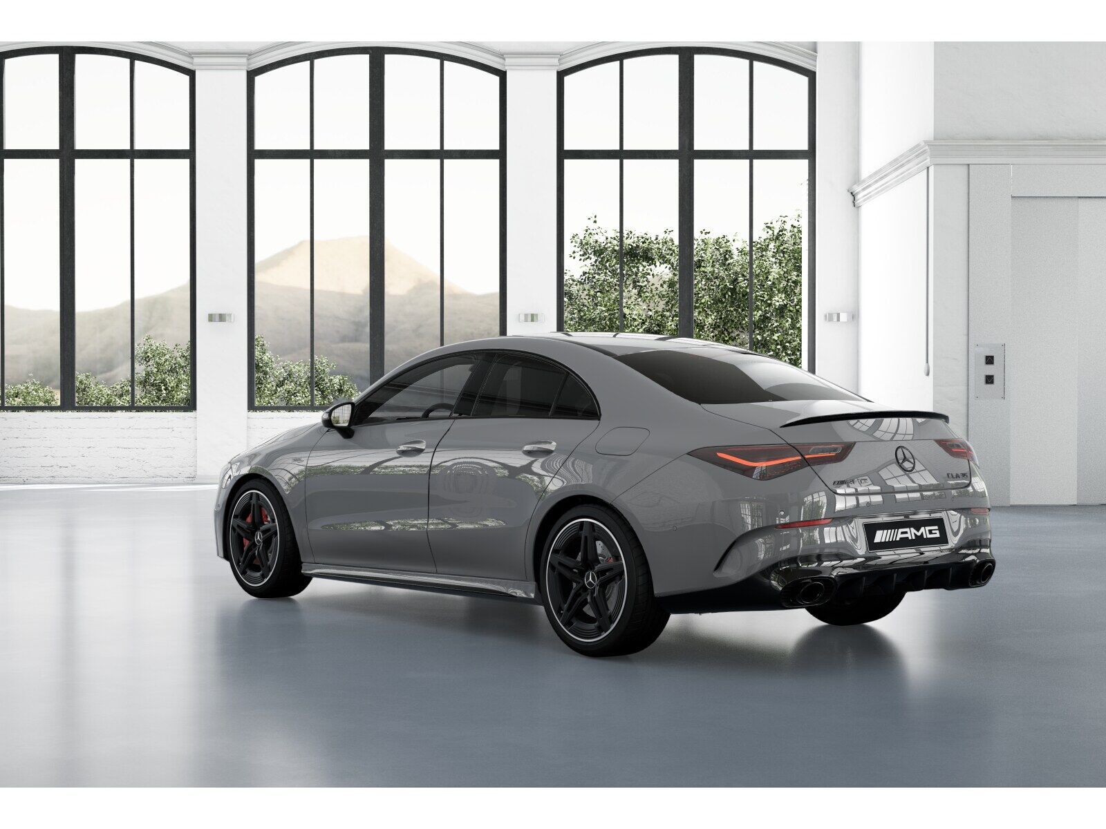 Mercedes-Benz CLA 35 AMG 2025 г. Серый, пробег 3350 км