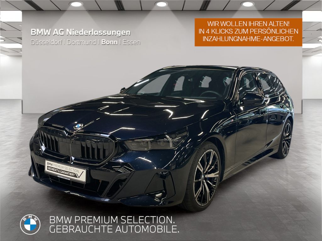 BMW 540 2025 г. Чёрный, пробег 45655 км