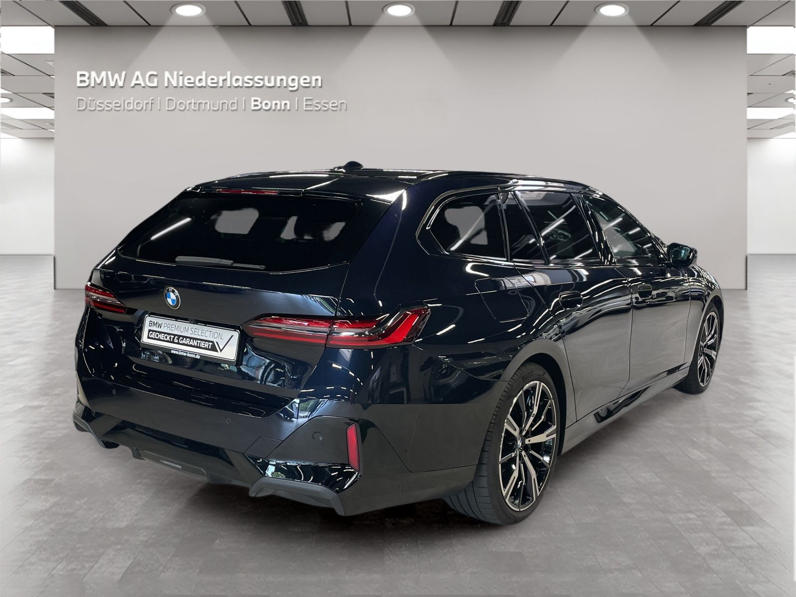 BMW 540 2025 г. Чёрный, пробег 45655 км