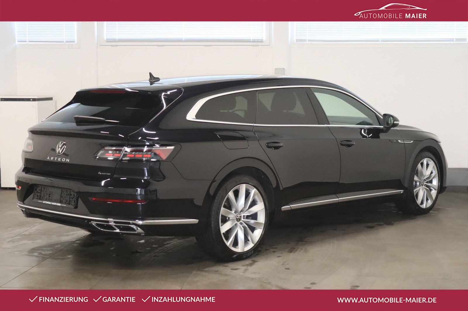 Volkswagen Arteon 2022 г. Чёрный, пробег 29900 км