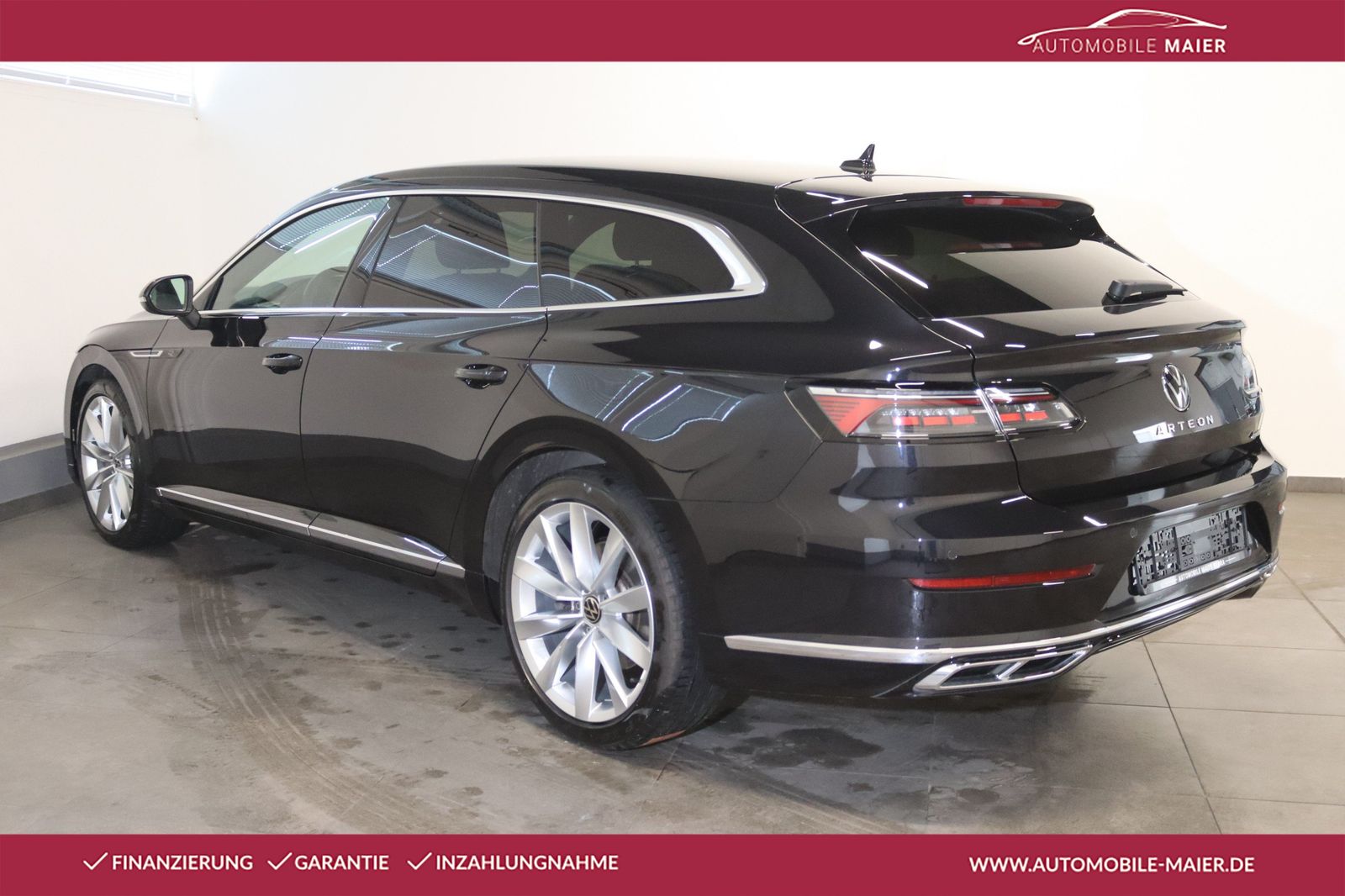 Volkswagen Arteon 2022 г. Чёрный, пробег 29900 км