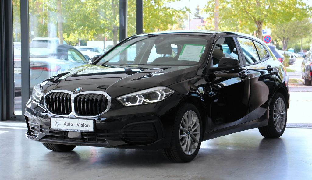 BMW 118 2023 г. Чёрный, пробег 35927 км