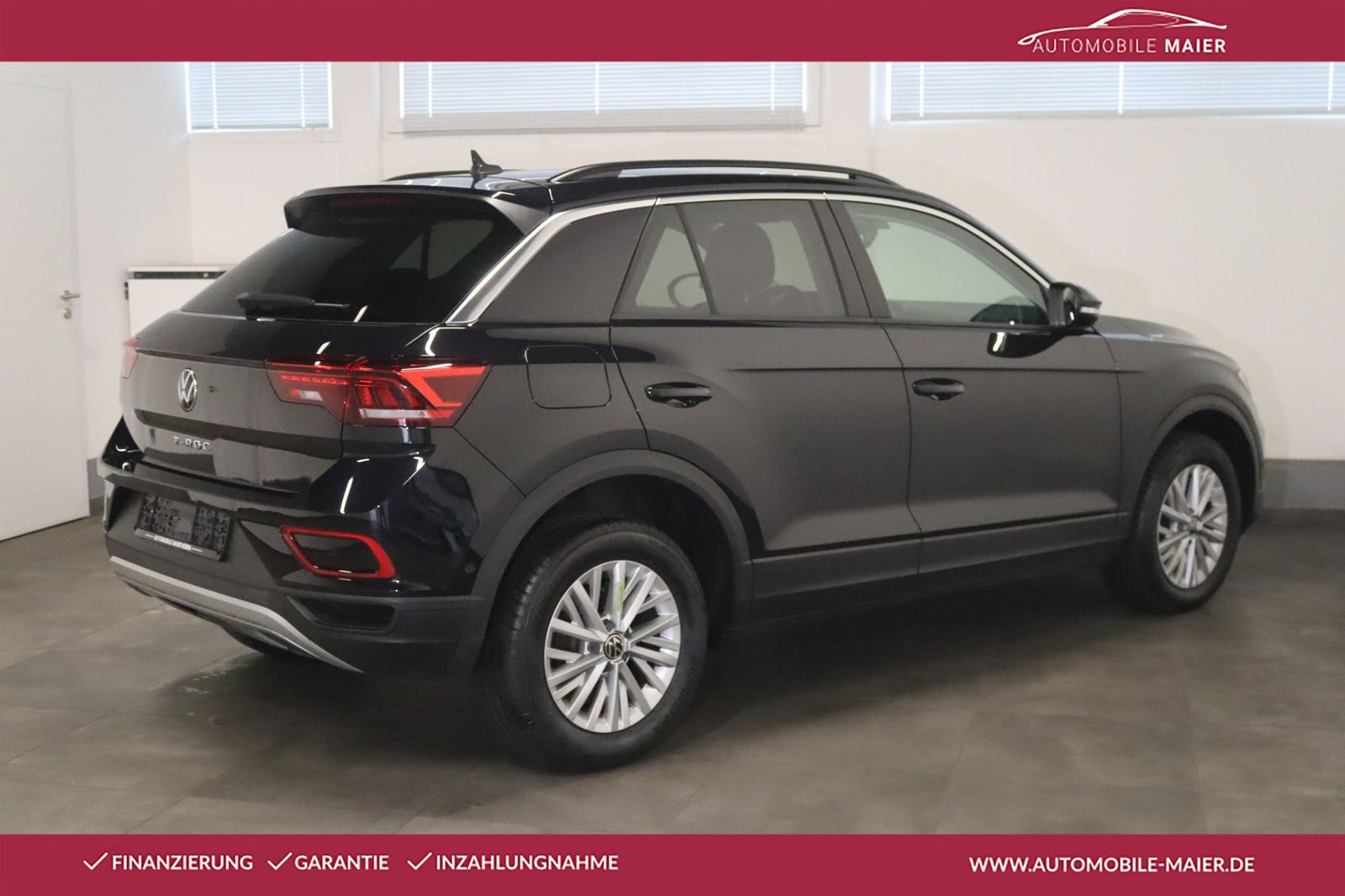 Volkswagen T-Roc 2022 г. Чёрный, пробег 29000 км