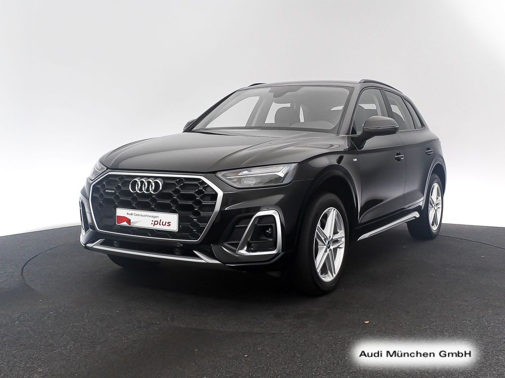 Audi Q5 2024 г. Чёрный, пробег 50818 км