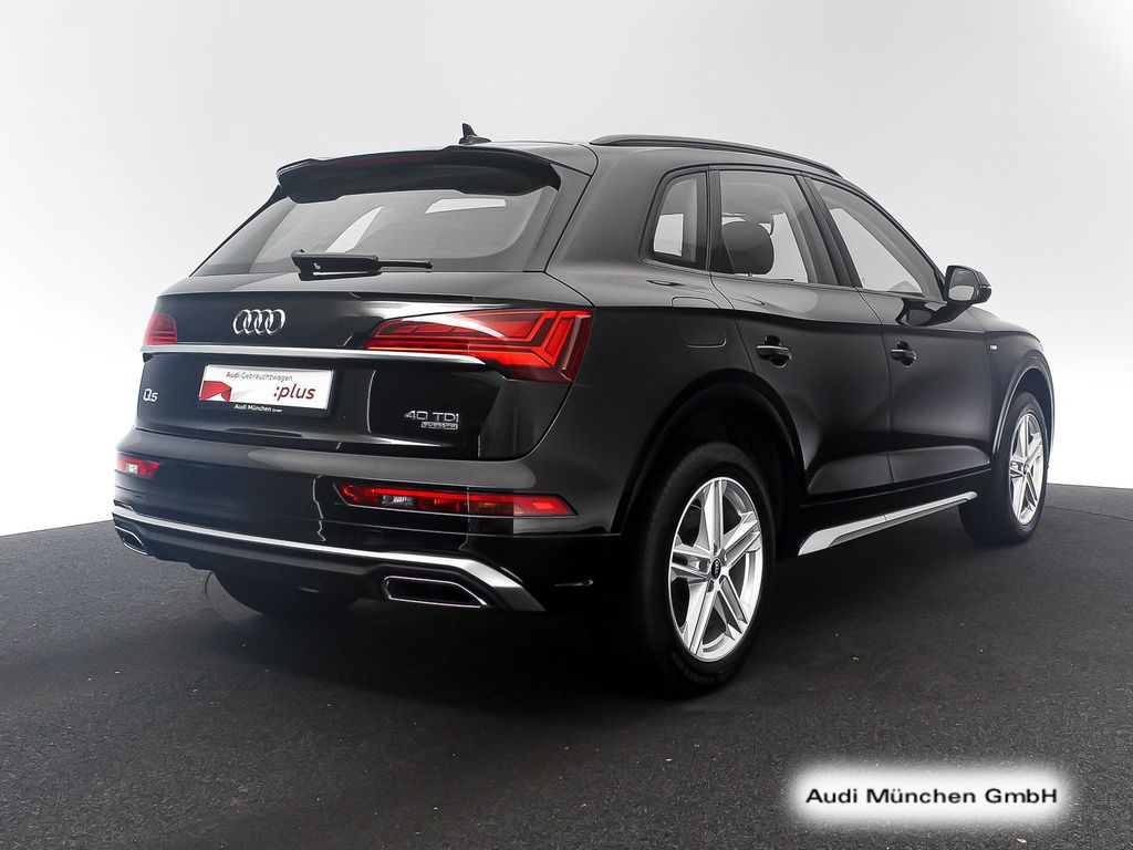 Audi Q5 2024 г. Чёрный, пробег 50818 км