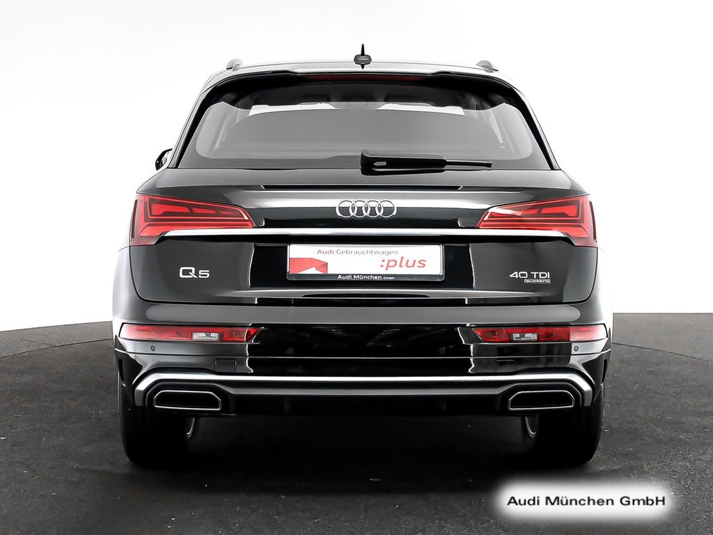 Audi Q5 2024 г. Чёрный, пробег 50818 км