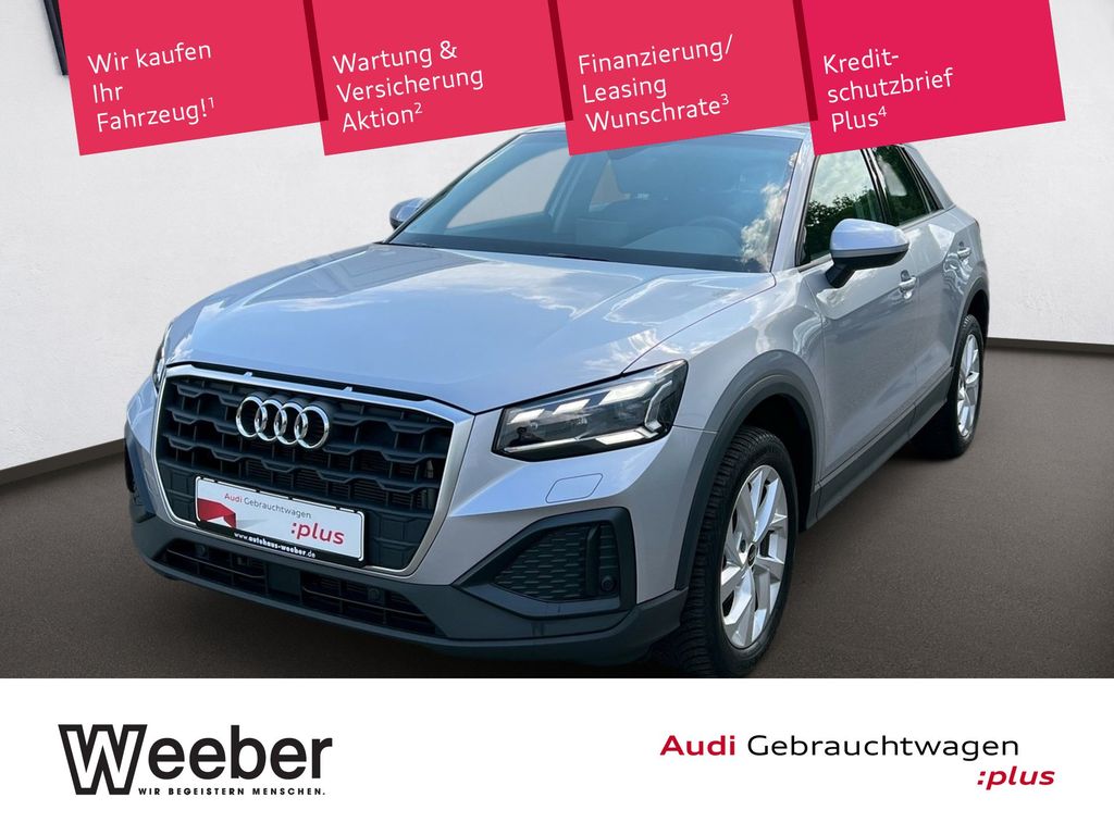 Audi Q2 2022 г. Серебристый, пробег 19652 км