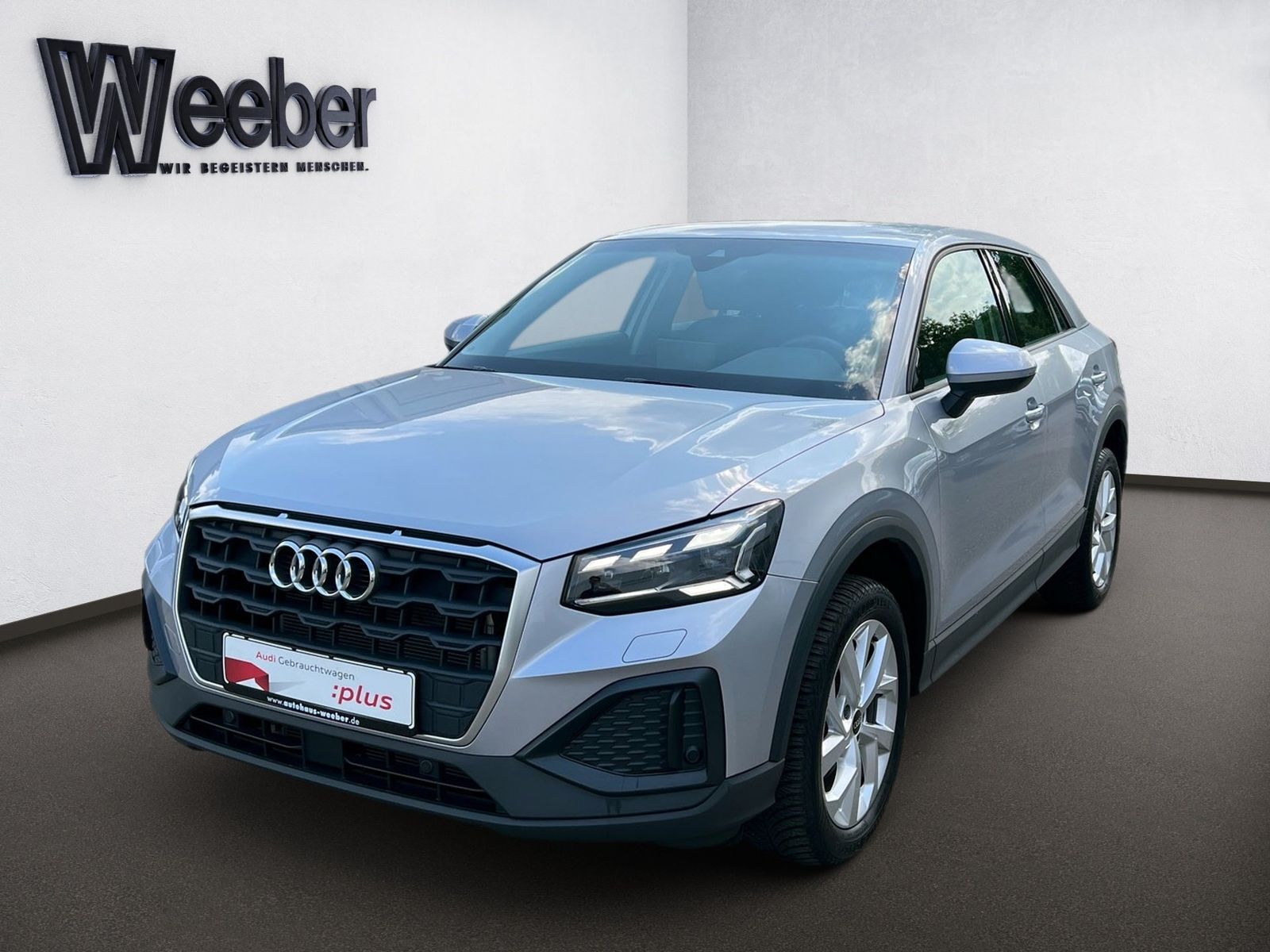 Audi Q2 2022 г. Серебристый, пробег 19652 км