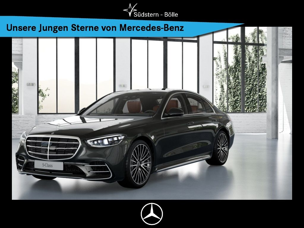 Mercedes-Benz S 580 2024 г. Серый, пробег 30415 км