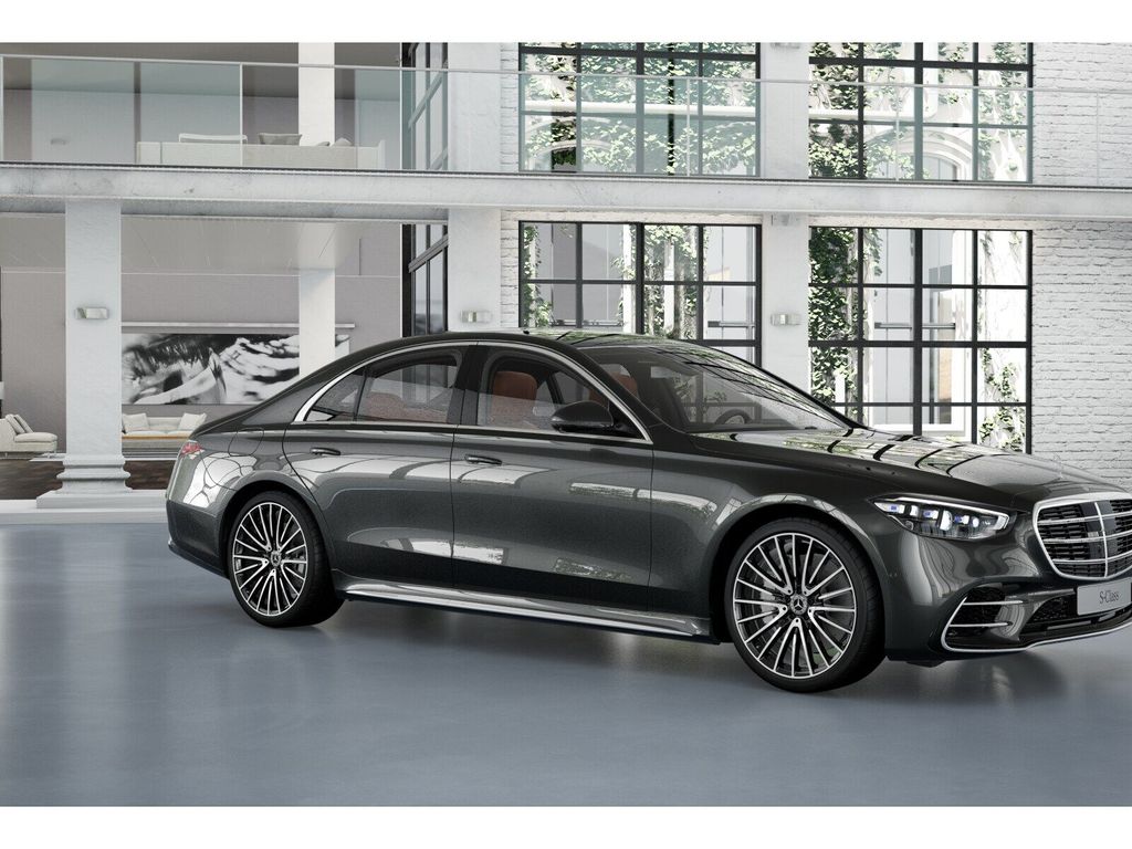 Mercedes-Benz S 580 2024 г. Серый, пробег 30415 км