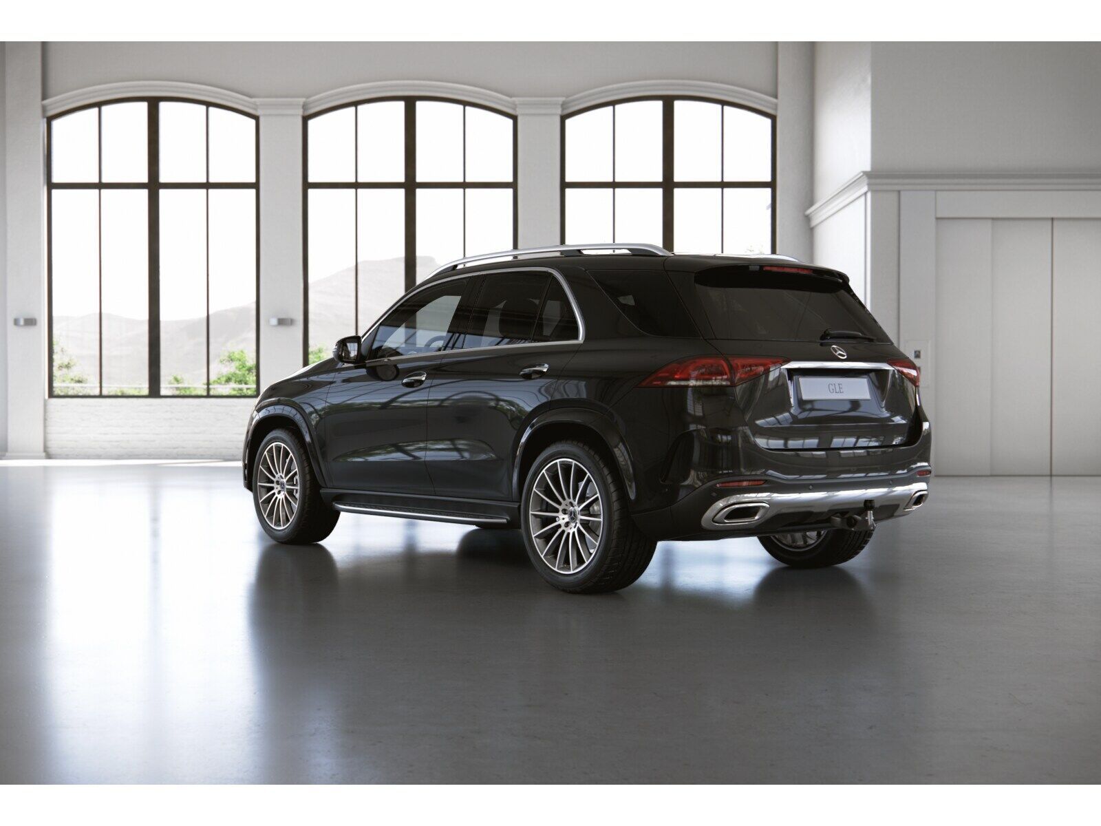 Mercedes-Benz GLE 580 2022 г. Чёрный, пробег 41872 км