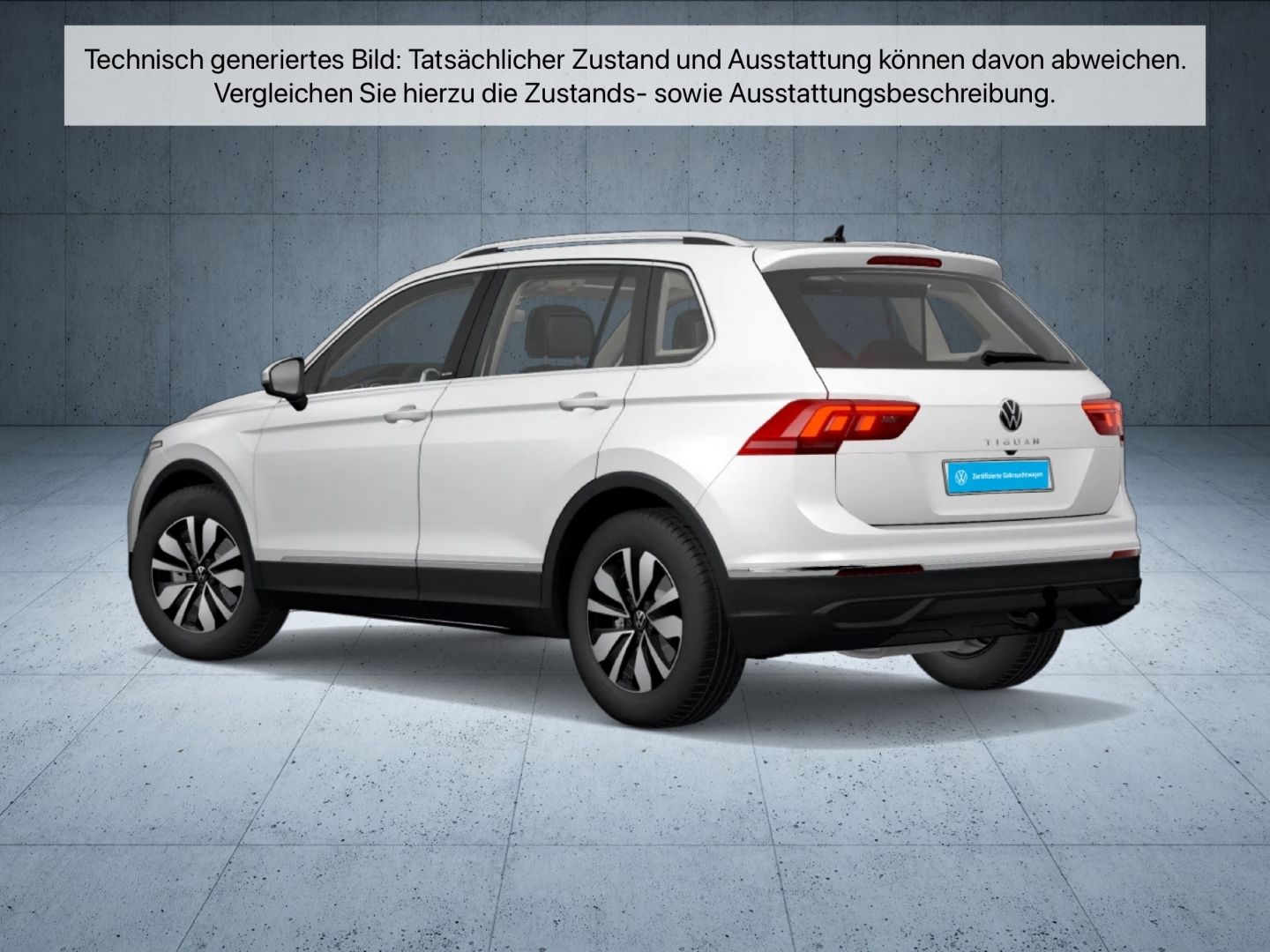 Volkswagen Tiguan 2023 г. Белый, пробег 52295 км