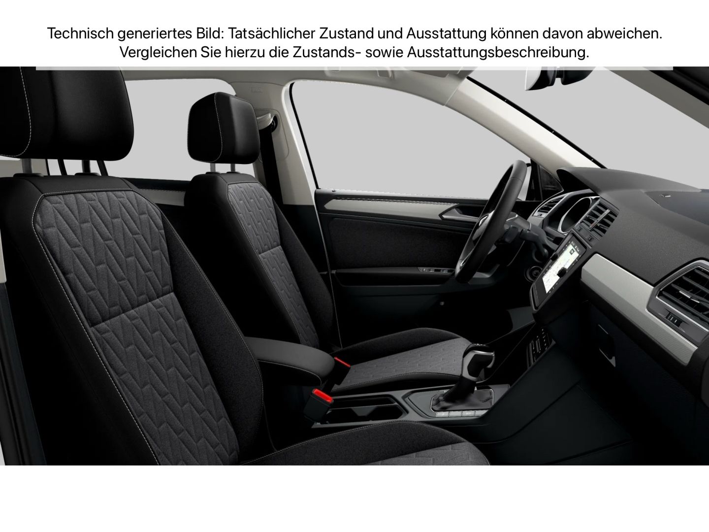 Volkswagen Tiguan 2023 г. Белый, пробег 52295 км