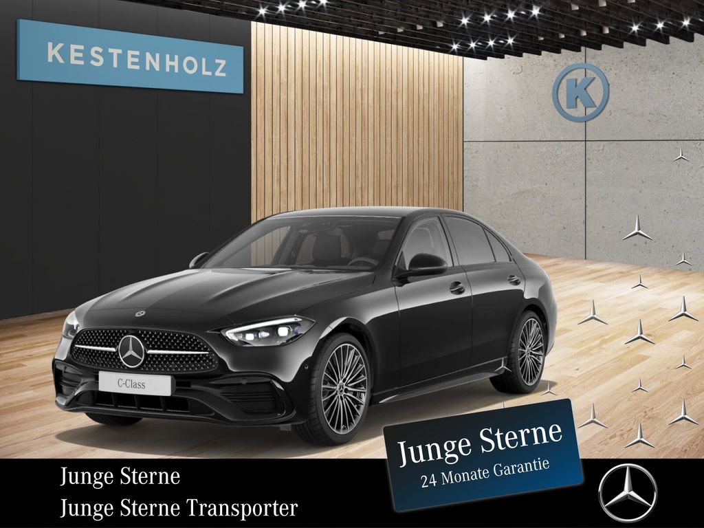 Mercedes-Benz C 300 2023 г. Чёрный, пробег 49928 км
