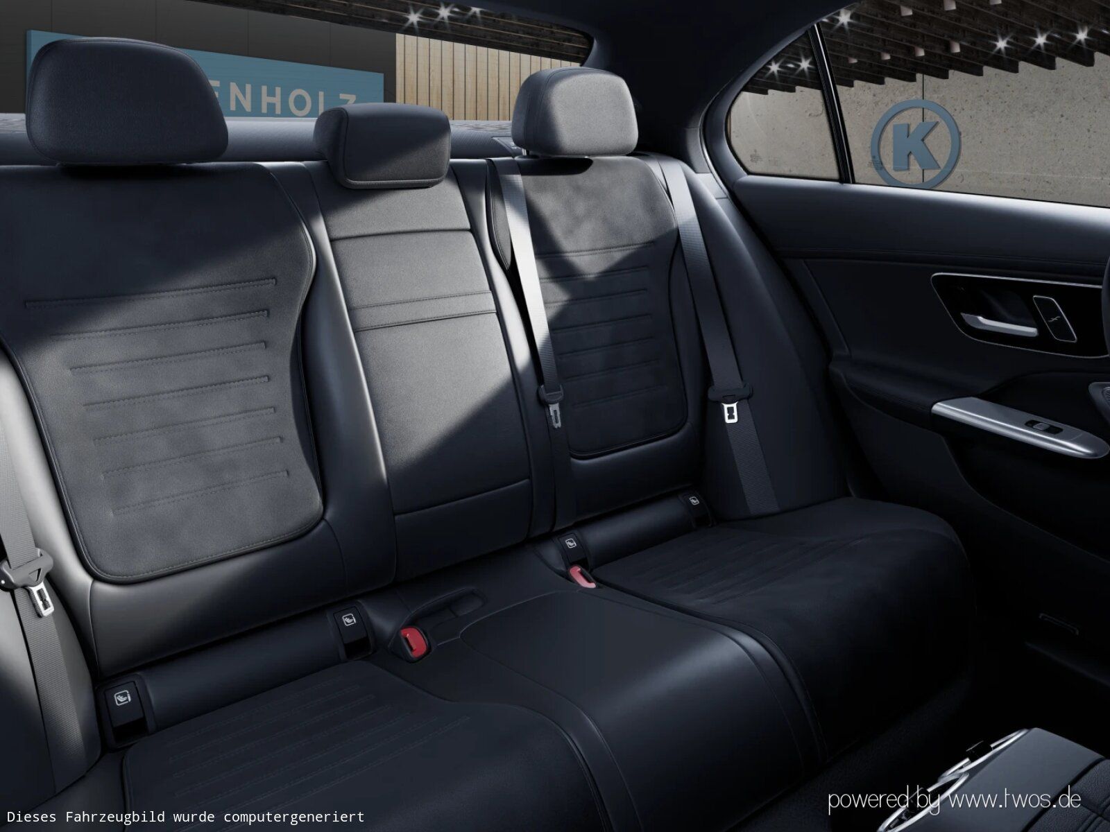 Mercedes-Benz C 300 2023 г. Чёрный, пробег 49928 км
