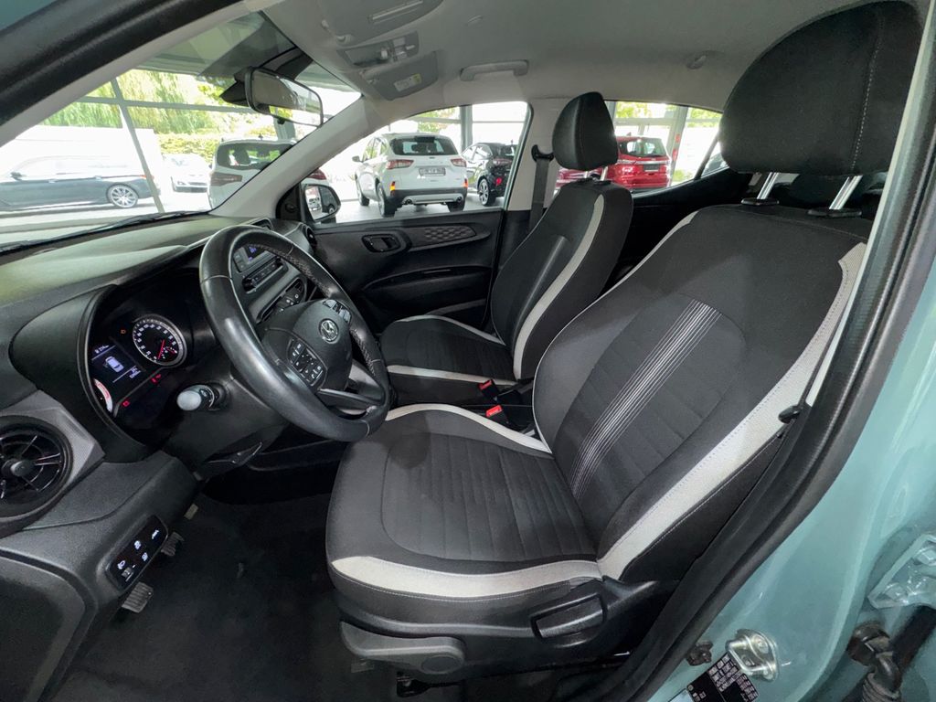 Hyundai i10 2022 г. Зелёный, пробег 52460 км