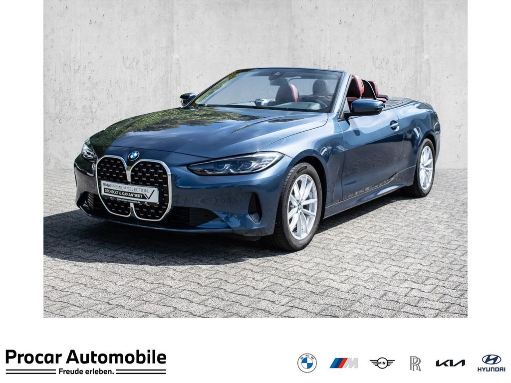 BMW 420 2022 г. Синий, пробег 44210 км