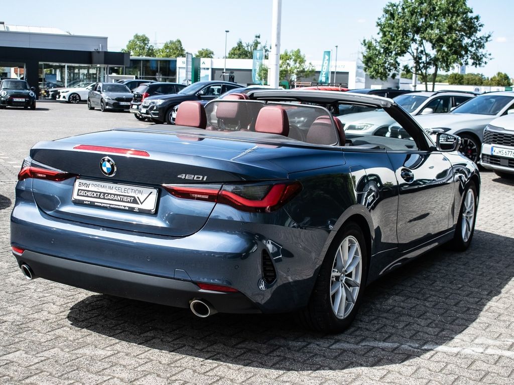 BMW 420 2022 г. Синий, пробег 44210 км