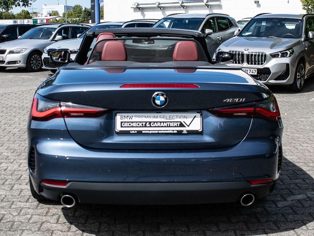 BMW 420 2022 г. Синий, пробег 44210 км