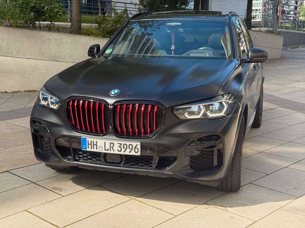 BMW X5 2022 г. Синий, пробег 54130 км