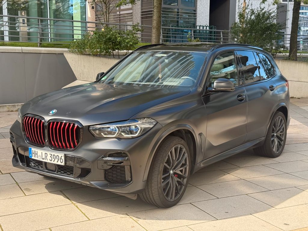 BMW X5 2022 г. Синий, пробег 54130 км