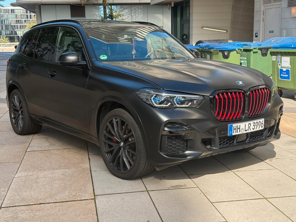 BMW X5 2022 г. Синий, пробег 54130 км