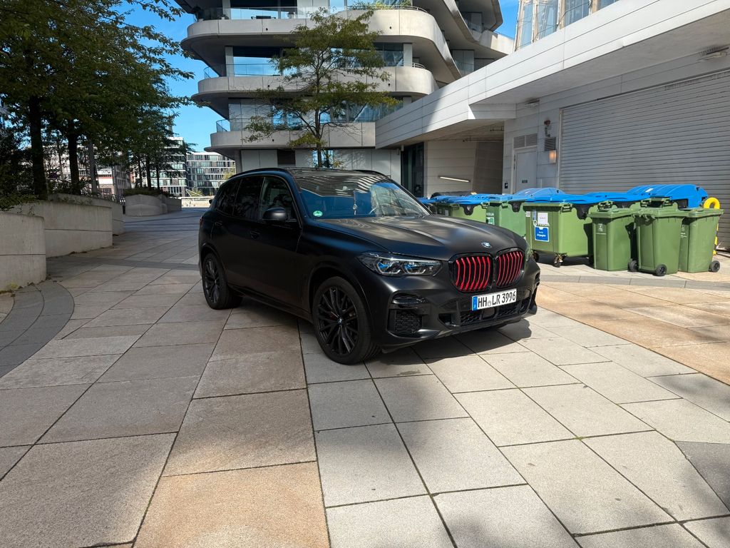 BMW X5 2022 г. Синий, пробег 54130 км