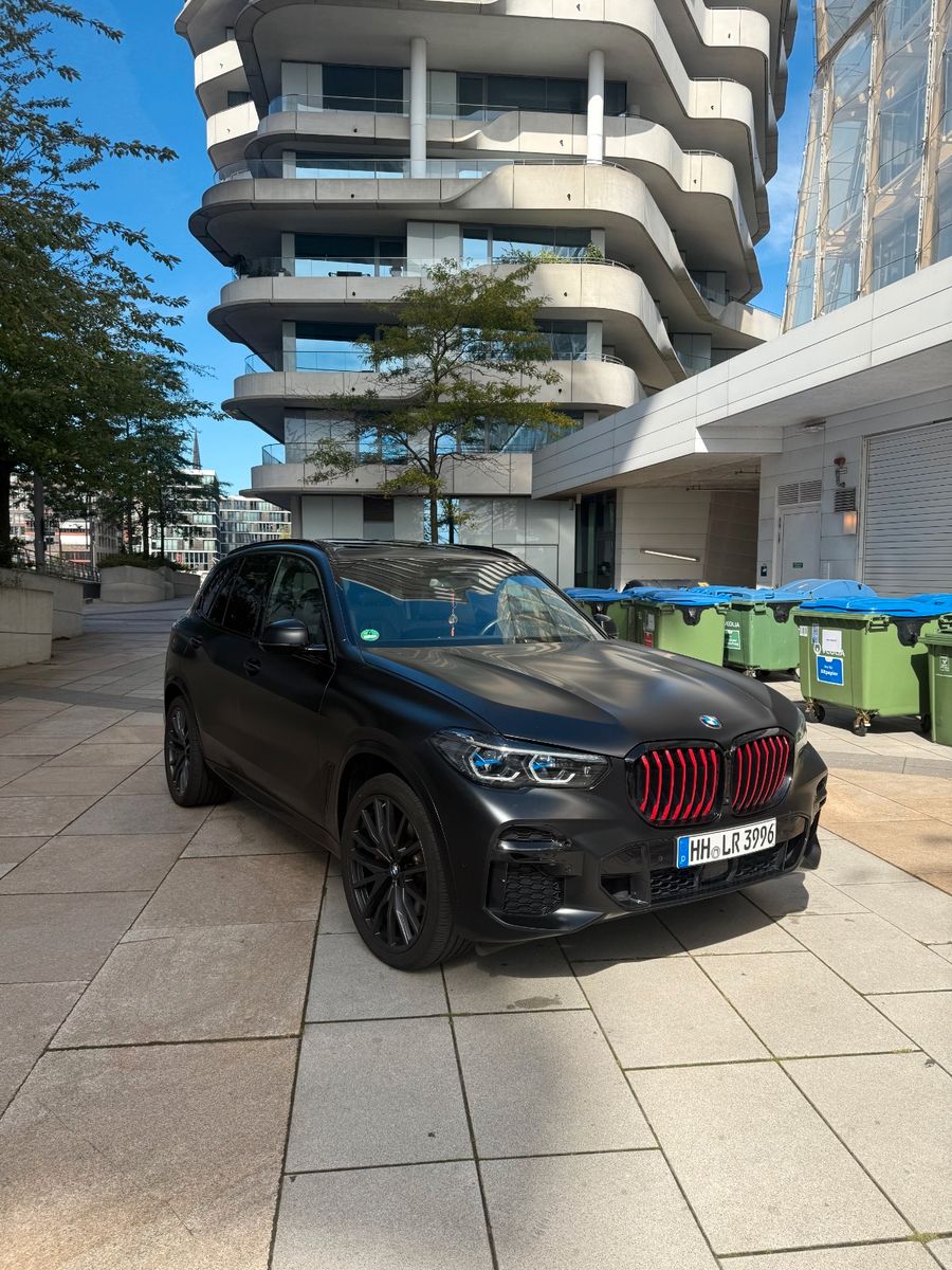 BMW X5 2022 г. Синий, пробег 54130 км