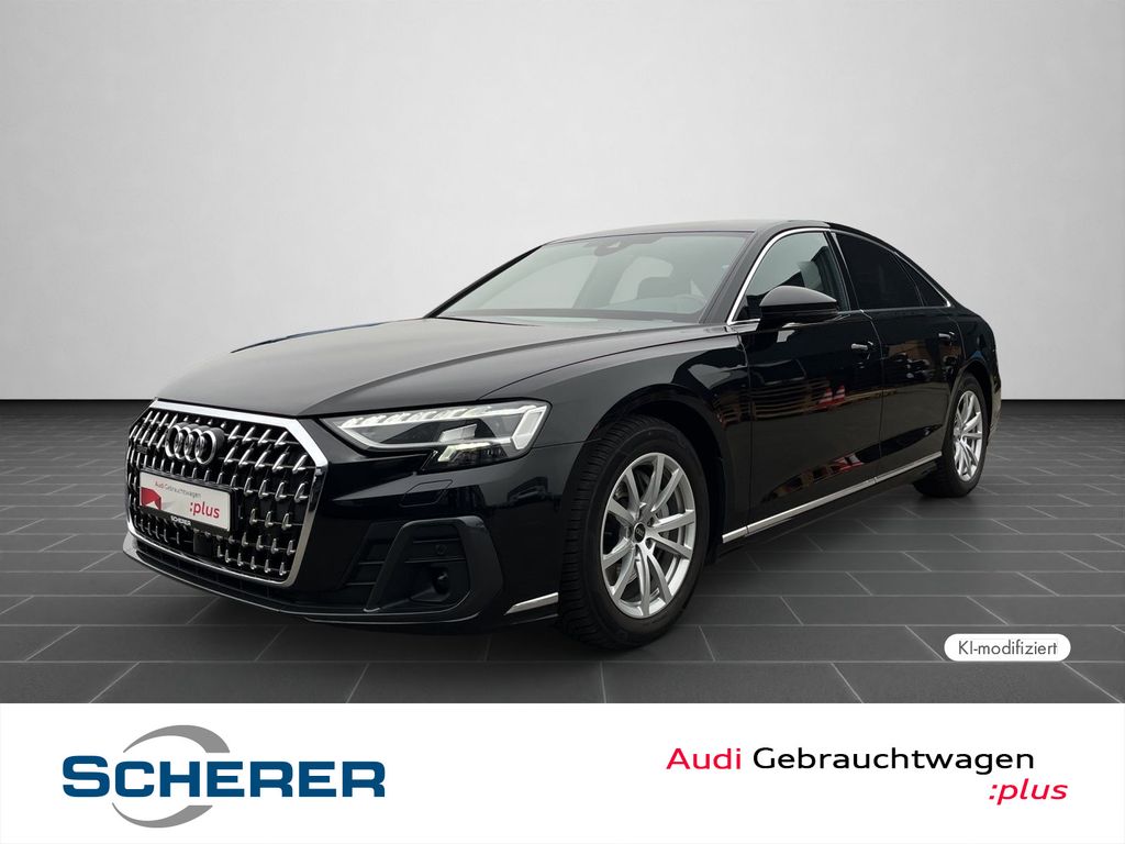 Audi A8 2023 г. Чёрный, пробег 38063 км